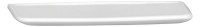 OPTIMA S 1.2 Ablageplatte 60 x 15,5 cm, Hygieneglasur, weiss
