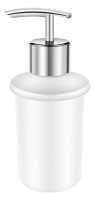 OPTIMA S 1.2 Fluessigseifenspender lose, Kristallglas satiniert, verchromt