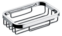 OPTIMA S 1.2 Seifenkorb m. direkter Wandbefestigung, verchromt