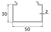 OPTIMA S 1.2 Stockverbreiterung 30 mm ab BJ 09/21 Cenit-Chrom