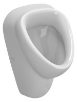 OPTIMA S 1.2 Urinal, Zulauf verdeckt inkl. Befestigung, Hygieneglasur, weiss
