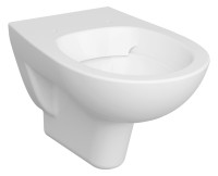 OPTIMA S 1.2 Wand-Tiefspuel-WC,36x54,5cm Hygieneglasur, weiss, spuelrandlos