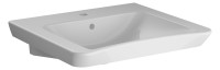 OPTIMA S 1.2 Waschtisch 60 cm, barr.frei unterfahrb. m.HL u.UL, Hygienegl., weiss