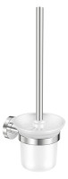 OPTIMA S 1.3 Toilettenbuerstengarnitur, mit Buerstenglas matt, verchromt