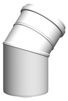 OPTIMA T 45 Grad-Bogen PolyClassic DN80/125