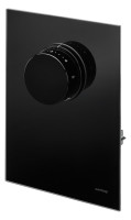 OPTIMA T Abdeckung zu Unibox T-RTL vario, Echtglas schwarz