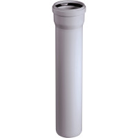 OPTIMA T Abflussrohr schallgedaemmt,mit einer Muffe, DN 135, Laenge 2000 mm