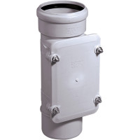 OPTIMA T Abflusssystem Reinigungsrohr schallgedaemmt, DN 200