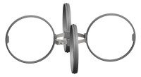 OPTIMA T Abstandhalter PolyTop DN60 (4 Stueck)