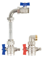 OPTIMA T Anschlussgarnitur e-class AG 1-WMZ-2F-M12 variabel (vertikal)