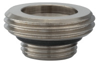 OPTIMA T Anschlussnippel f. Klemmver. 3/8"x 3/4" Eurokonus,m.Dichtung,verni.