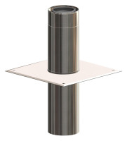 OPTIMA T Aufsatzplatte IronPoly 330x330 DN80/125