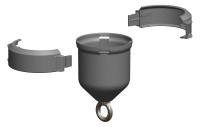 OPTIMA T Einzugshilfe DN80 PolyTop fuer Rohr flexibel