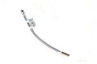 OPTIMA T flexibler Schlauch, 300 mm,DN8 QV10xRS10,mit Quetschverschr. u. Rohrst.