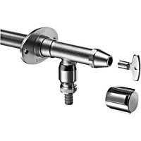 OPTIMA T frostsichere Aussenwandarmatur Polar II, DN15, Laenge 585 mm, mattchr.