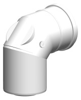OPTIMA T Kontroll-Bogen PolyClassic 87 Grad, DN80/125