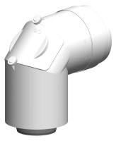 OPTIMA T Kontroll-Bogen PolyTwin 87 Grad, DN80/125