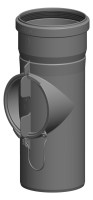 OPTIMA T Kontroll-Rohr DN110 PolyTop