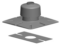 OPTIMA T Muendungs-Set konzentrisch DN60/100