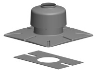 OPTIMA T Muendungs-Set konzentrisch DN80/125