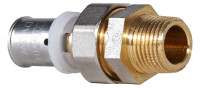 OPTIMA T Pressverschraubung 16 - 1/2" AG, konisch