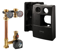 OPTIMA T Pumpengruppe DN 32 mit 3-Wege- Mischer,o.Pumpe,m.Isolierung,o.Verschr.