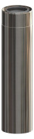 OPTIMA T Rohr DN80/125, 440mm IronPoly Edelstahl blank