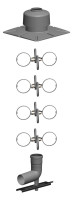 OPTIMA T Schacht-Set D80-DN80 PolyTop