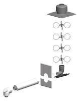 OPTIMA T Schacht-Set PolyTwin DN60/100-DN80