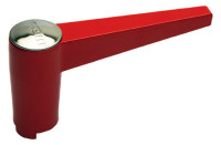 OPTIMA T Spindelverlaengerung Typ 665 f. Kugelh. Griffgroesse 2 1/2" - 4", rot