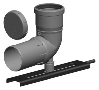 OPTIMA T SV-Schachteinfuehrung PolyTop DN80 fuer kleine Schaechte