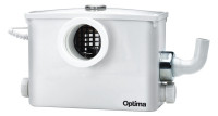 OPTIMA T WC-Hebeanlage mit Ueberflur-Sammelbehaelter