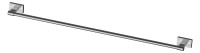 OPTIMA X Badetuchhalter 800 mm, kuerzbar zum Kleben und Bohren, verchromt