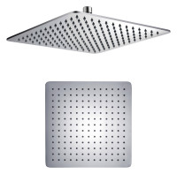 OPTIMA X Kopfbrause eckig, 4 mm hoch 300 x 300 mm, air-technik, verchromt