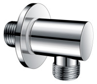 OPTIMA X Wandanschlussbogen rund ohne Brausehalter, verchromt