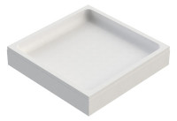 OPTIMA Z Wannentraeger f. Optima L Stahl-BRW, 100x100 x 6,5 cm, extraflach