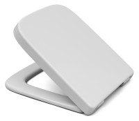 OPTIMA Z WC-Sitz mit Edelstahlbefestig. passend zu Renova Plan, weiss