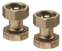OVENTROP-Anschlussstueck-Set G 1 1/2 fuer Waermeuebertrager "Regumat"