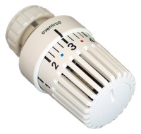OVENTROP Thermostatkopf"Uni LD"m.Nullst. Nr. 101 14 75, m. Klemmverbindung, weiss