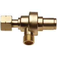 PERKEO Propan-Konstantregler 1,5 bar, Eingang G3/8" LH, Ausgang G3/8" LH