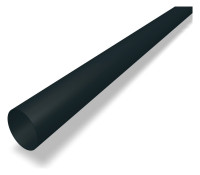 PREFA Ablaufrohr 3m 100, P.10 anthrazit