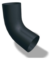 PREFA Rohrbogen 72G 100, P.10 anthrazit