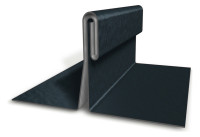 PREFALZ Aluminiumband 0,7 x 1000 mm stucco 02 P. 10 anthrazit, Rolle a 60 kg