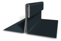 PREFALZ Aluminiumband 0,7 x 500 mm glatt 02 P.10 anthrazit, Rolle a 60 kg