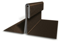 PREFALZ Aluminiumband 0,7 x 650 mm stucco, 01 P. 10 braun, Rolle a 60 kg