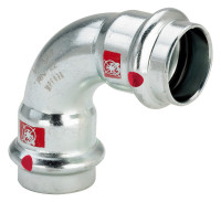 PRESTABO Bogen 90 Grad, Innen x Innen aus unlegiertem Stahl 54 mm, Nr. 1116