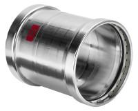 PRESTABO Schiebemuffe aus unlegiertem Stahl, 76,1 mm, Nr. 1115.5XL