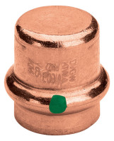 PROFIPRESS Verschlusskappe aus Kupfer 42 mm, Nr. 2456