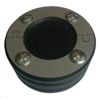 PSI Ringraumd. Compakt Multicable flex get. 100/0 EPDM/V2A/Schr.V2A/MutternV4A