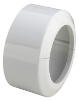 PVC-Klapprosette hoch, 110x165x90 mm, weiss